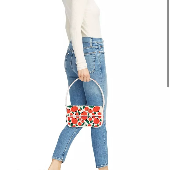 Staud Tommy Beaded Oranges Shoulder bag - Picture 2 of 8